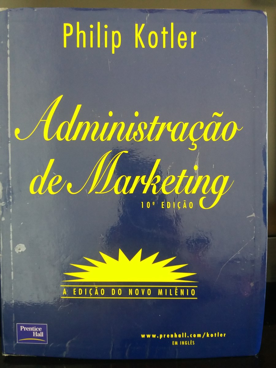 Administração De Marketing Philip Kotler 10 Ed Livro Usado Mercado Livre