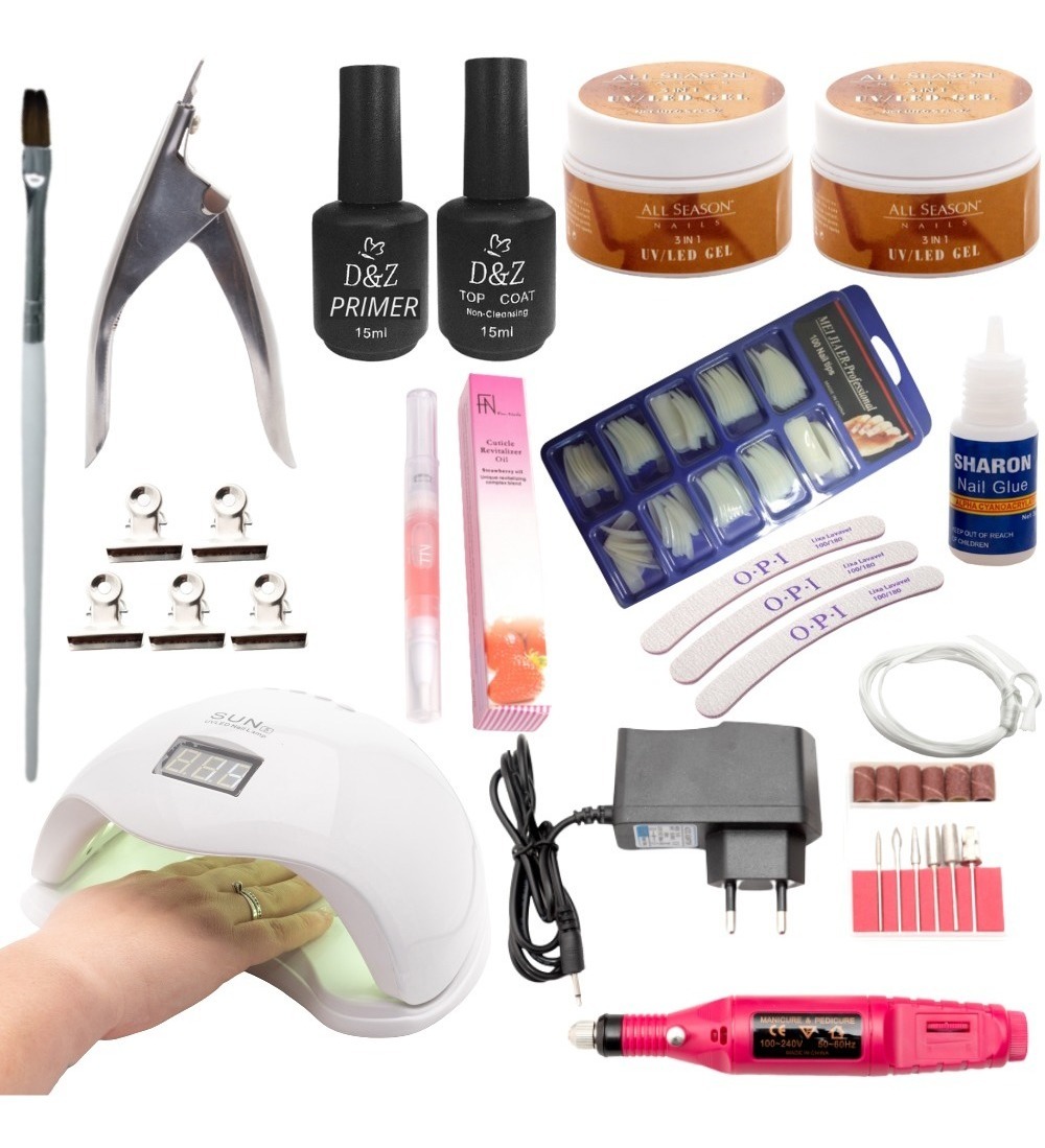 Material De Alongamento De Unhas Gel Produtos Em Oferta + Nf Mercado