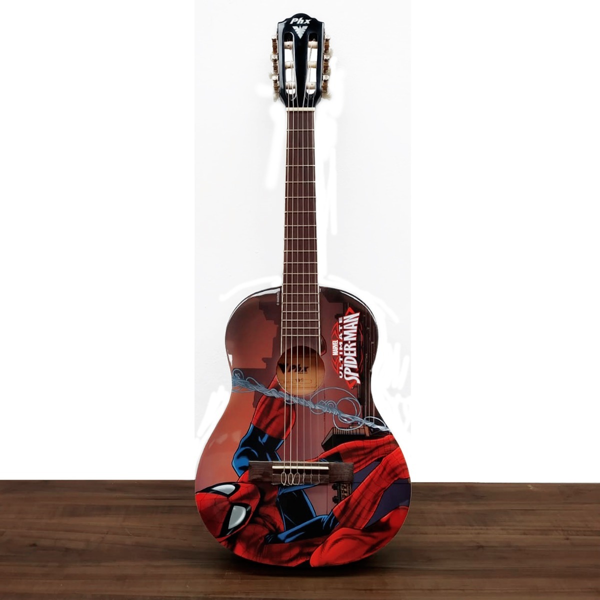 Violão Infantil Para Menino Phx Homem Aranha Marvel Vims1 Mercado Livre