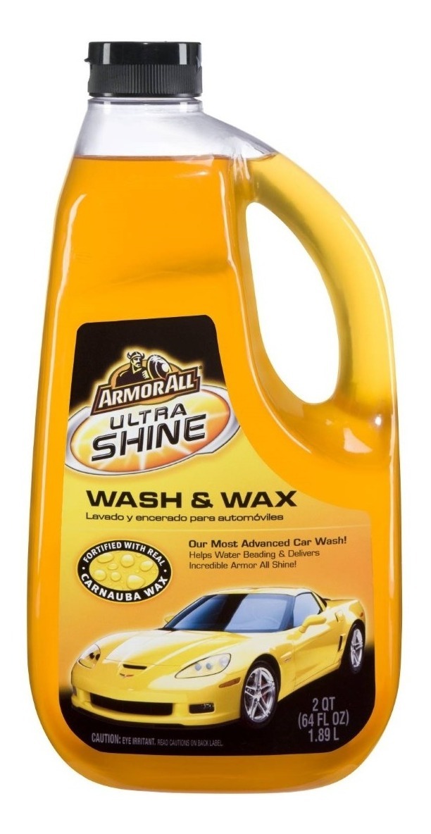 Shampoo Para Auto Con Cera Armor All Ultra Shine 1.89 L Meses sin