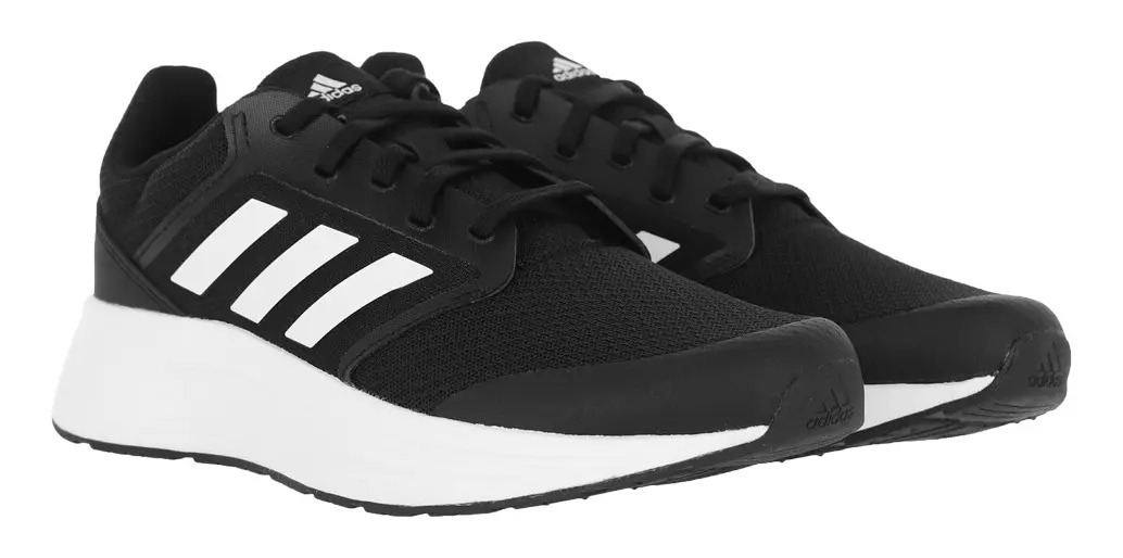 Zapatilla adidas Galaxy 5 Hombre Core Black/cloud White Mercado Libre
