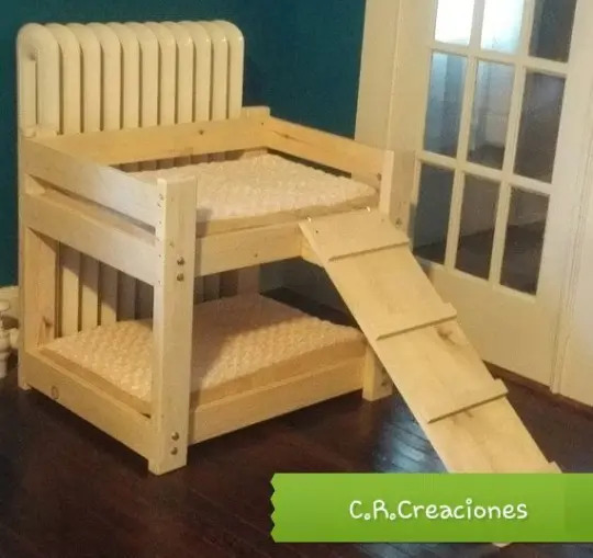 Cama De Perro Doble Cucha De 2 Plantas Cucheta Para Perro Mercado Libre