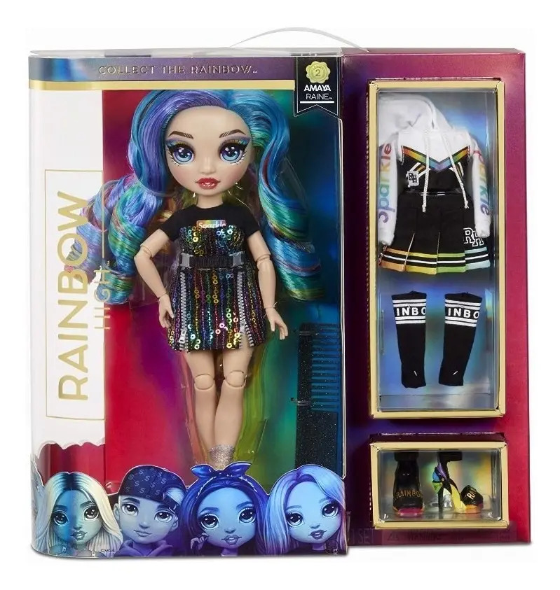 Muñeca Moda Sorpresa Rainbow High Fashion Arcoíris Mercado Libre