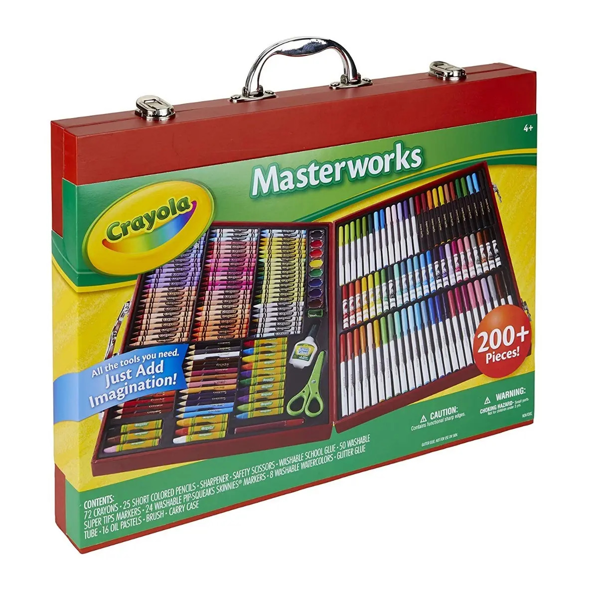 Kit De Arte Dibujo Crayola Masterworks Art Case, Over 200