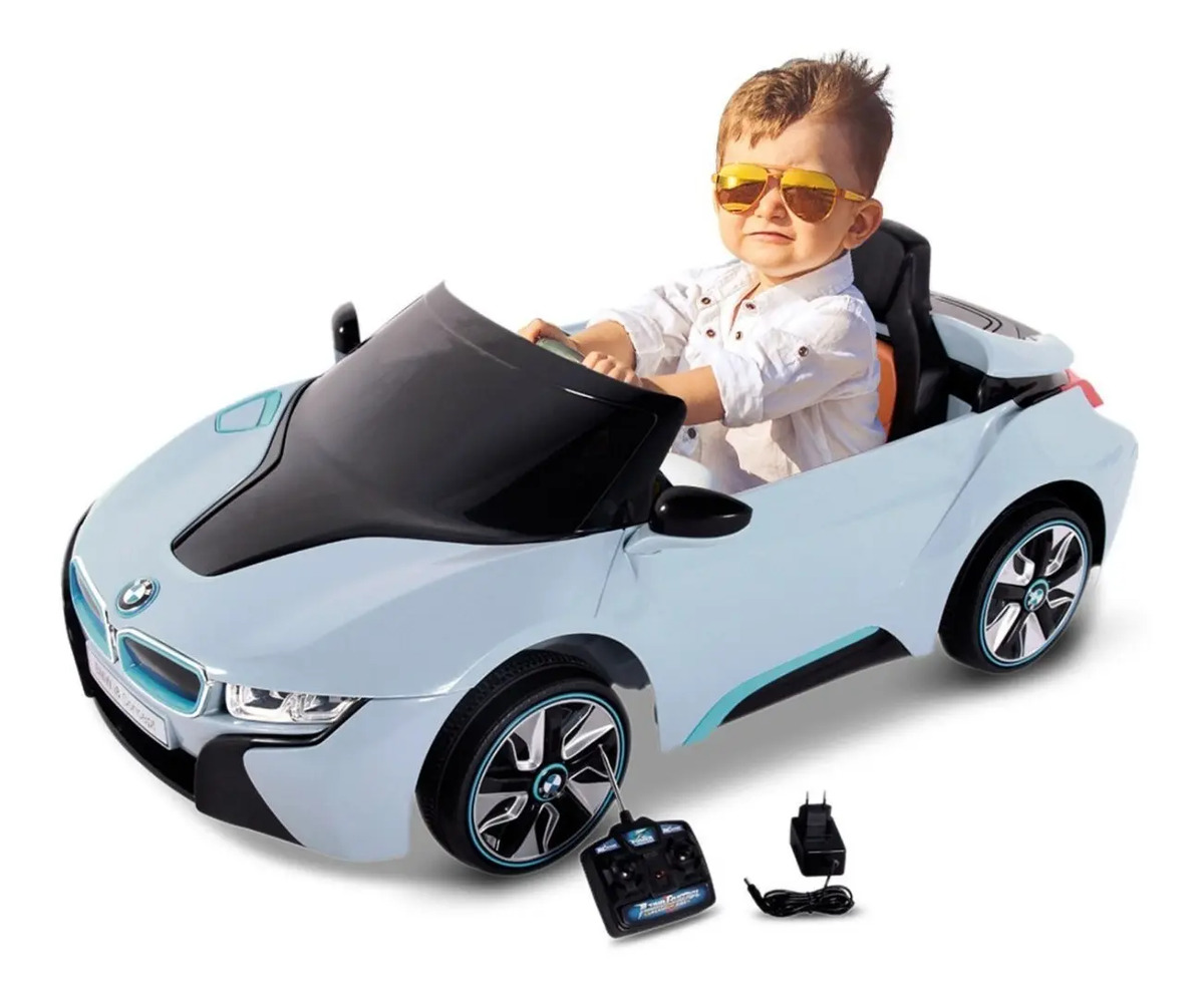 Carro Elétrico Infantil Bmw I8 12v Controle Remoto Carrinho Mercado Livre