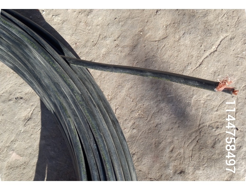 Cable Concentrico De 4 Mm Para Bajada De Luz De Cobre Mercado Libre