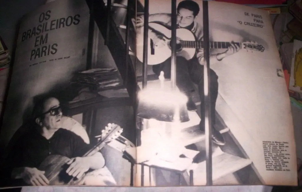 Vinicius De Moraes E Baden Powel Em Paris 1964 Mercado Livre