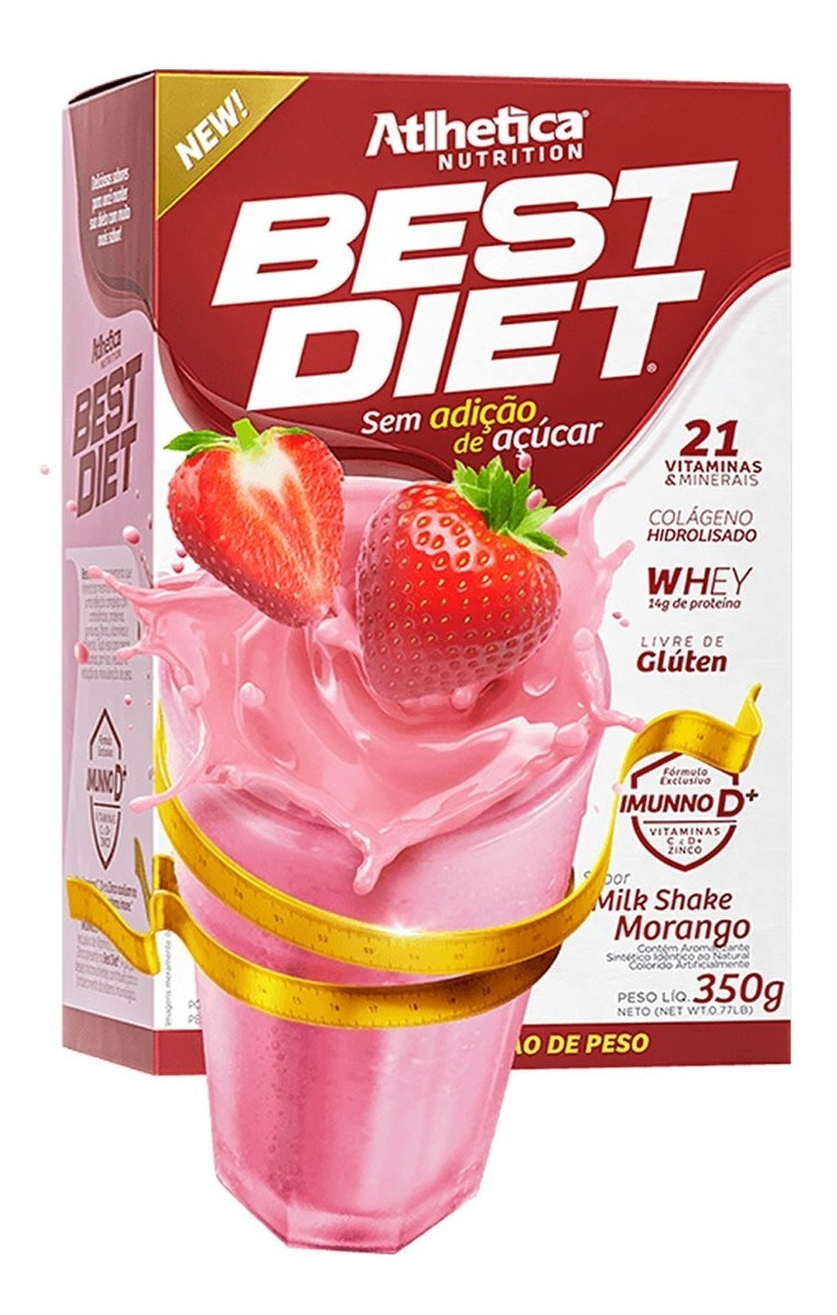 Best Diet 350g Atlhetica Nutrition Colágeno Hidrolisado Mercado Livre