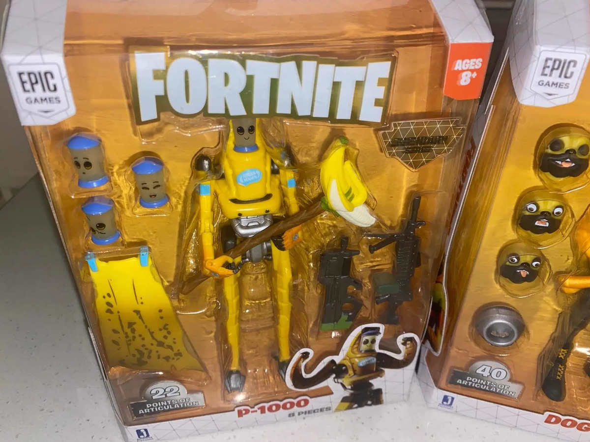 Jazwares Fortnite Legendary Series P1000 Peely Doggo Set Mercado Libre