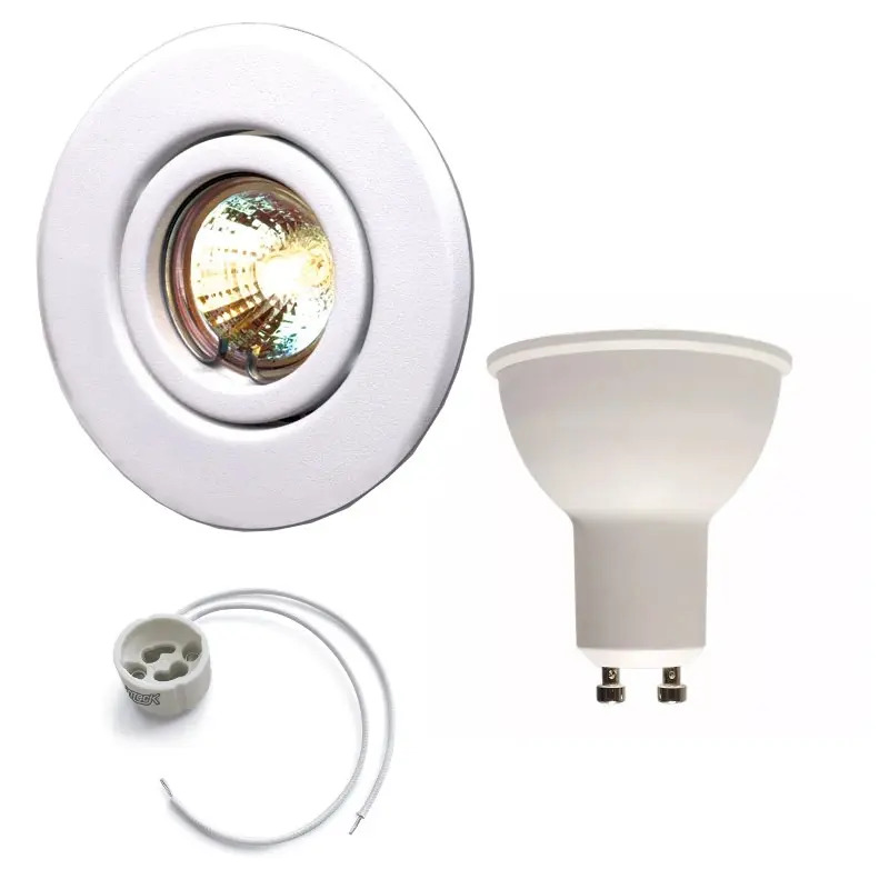 Embutido Luces Dicroicas Led 7w Dimerizable Candill 220v Mercado Libre