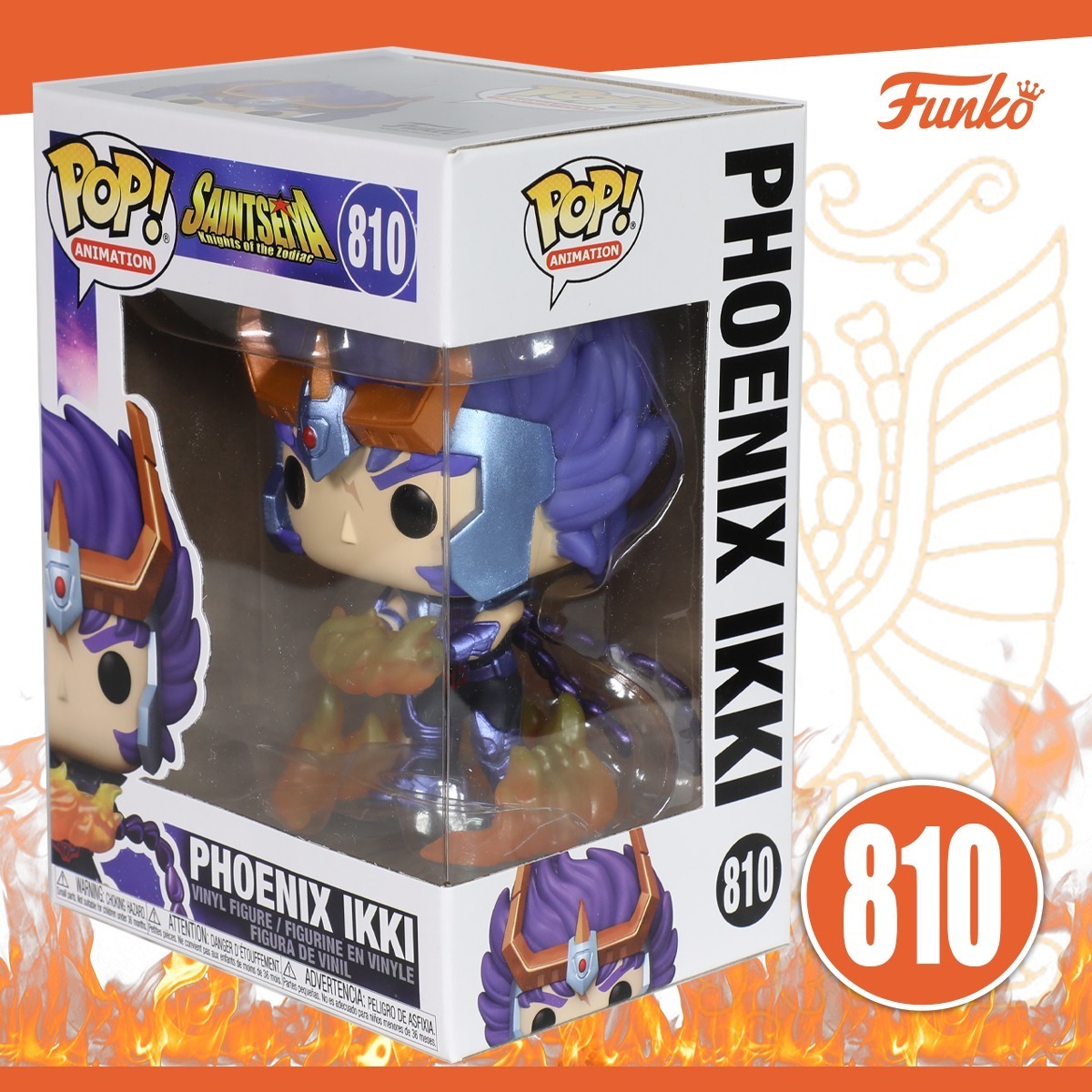 Funko Pop Caballeros Del Zodiaco Ikki Fenix Saint Seiya 810 Mercado