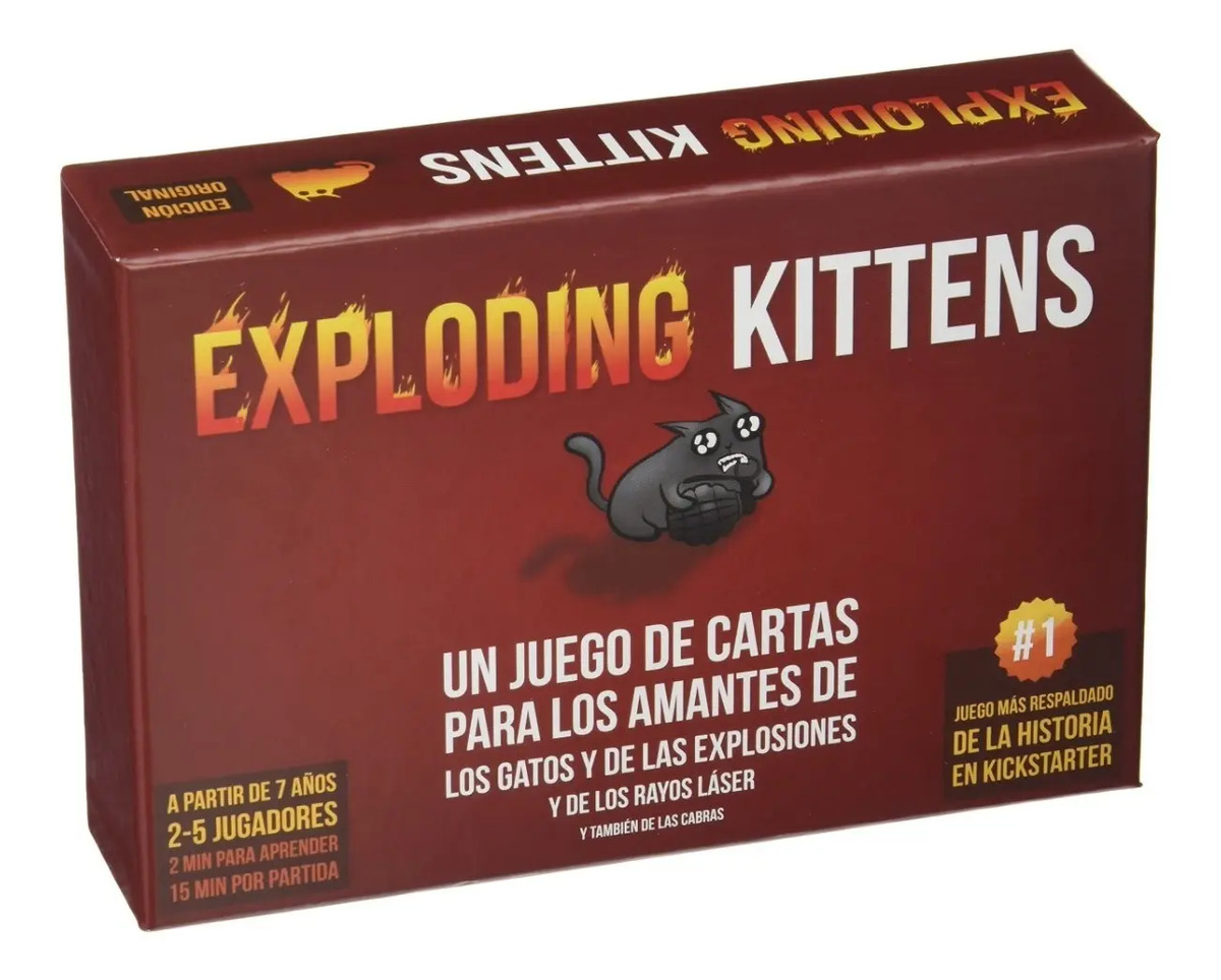 Exploding Kittens Gatos Explosivos Juego Cartas Envío Gratis Mercado