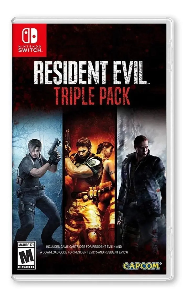 Resident Evil Triple Pack Nintendo Switch Mercado Libre