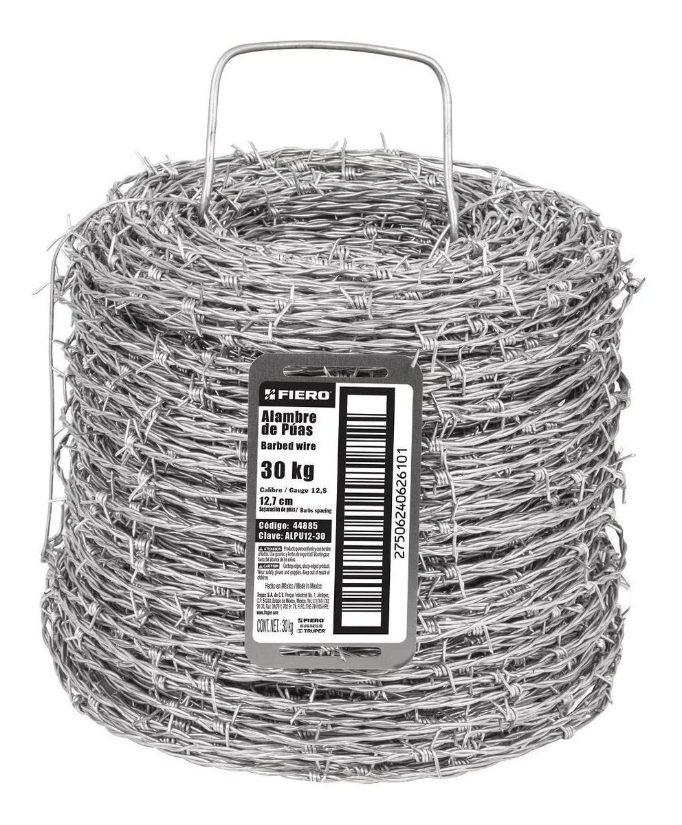 Alambre De Puas Cal. 12.5 290 Mt Fiero 44885 Mercado Libre