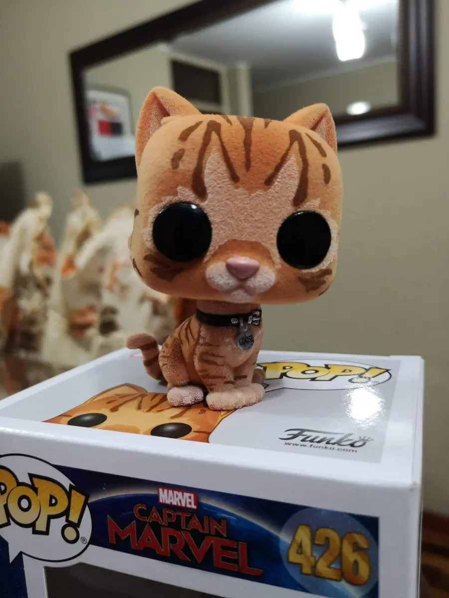 Funko Pop! Goose The Cat Flocked Nro 426 Original Mercado Libre