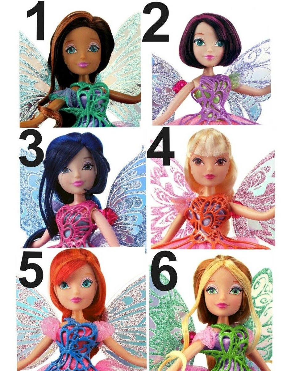 Boneca Winx Club Butterflix Fairy Stella 30 Cm Original Mercado