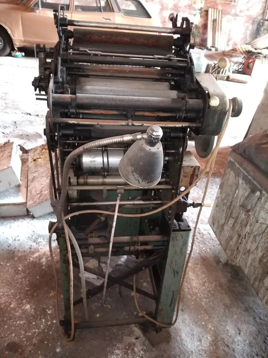 Maquina De Imprenta Off Set Tamaño Doble Carta Mercado Libre