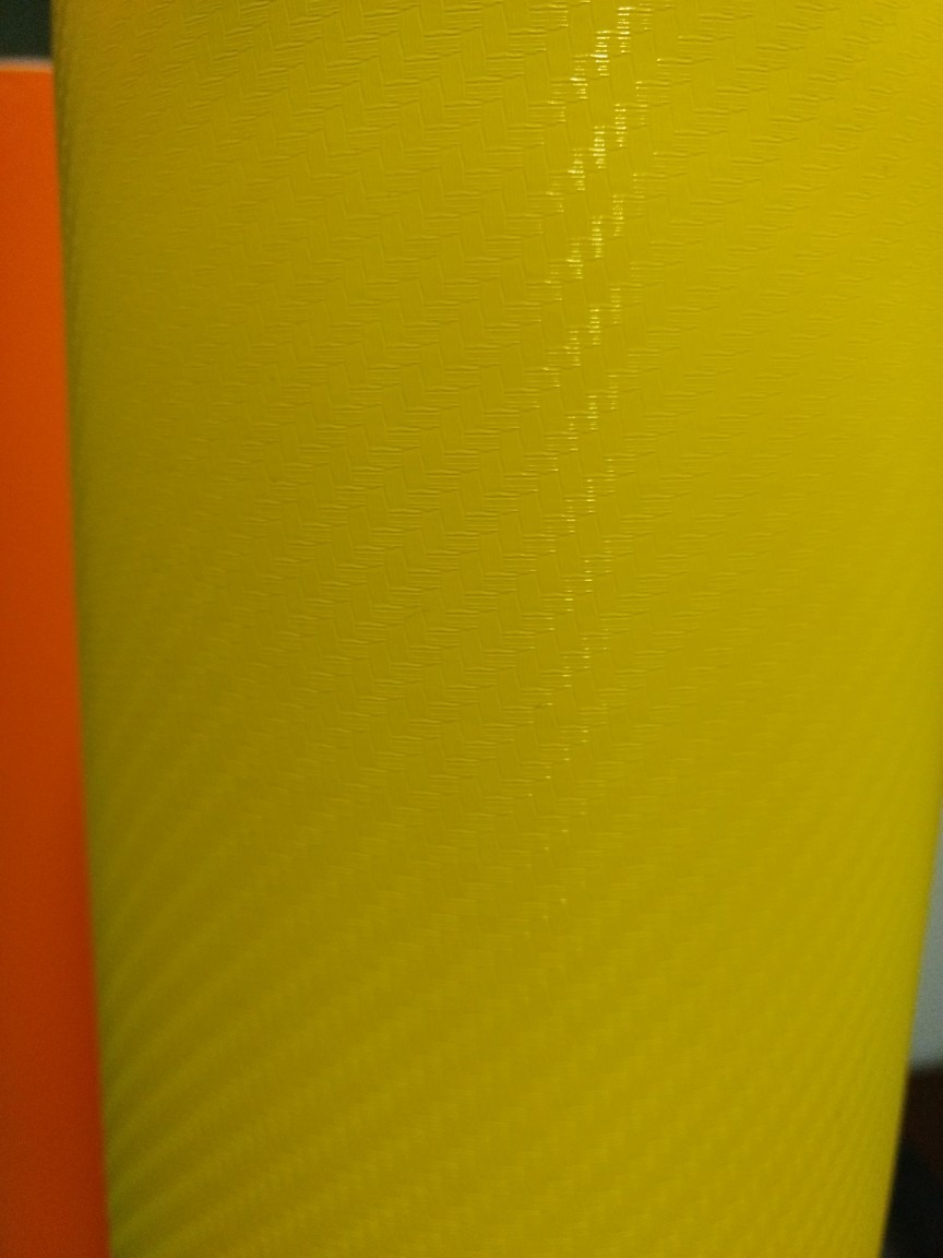 Vinil Fibra De Carbono Amarillo 100cm X 152 Cm Mercado Libre
