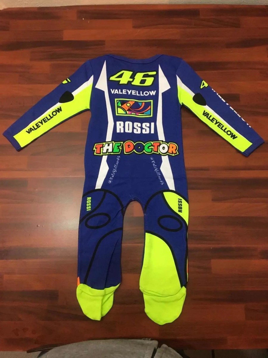 Mameluco Valentino Rossi Vr46 Traje Para Bebe Valeyellow