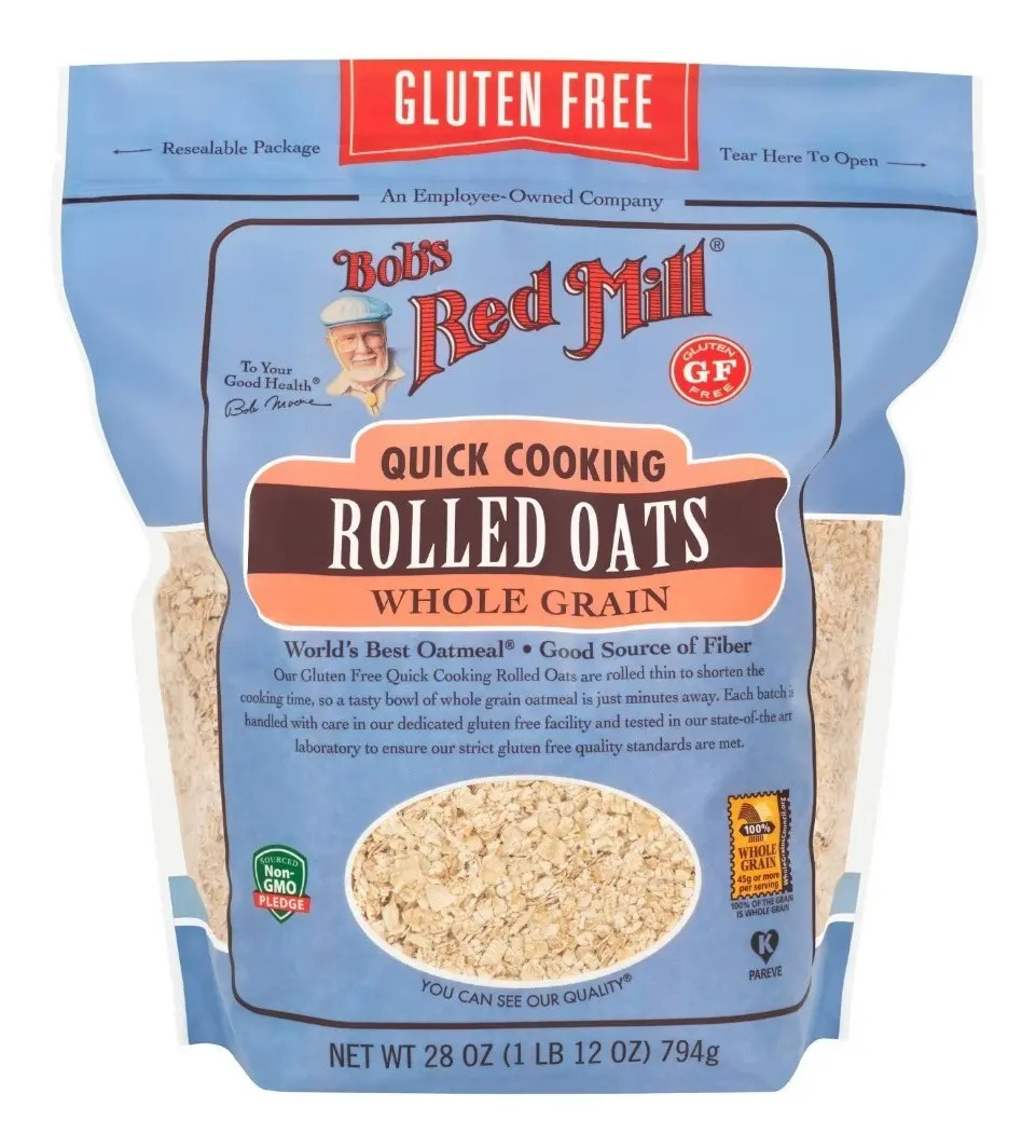 Bob's Red Mill Avena Sin Gluten 907 Gr Mercado Libre