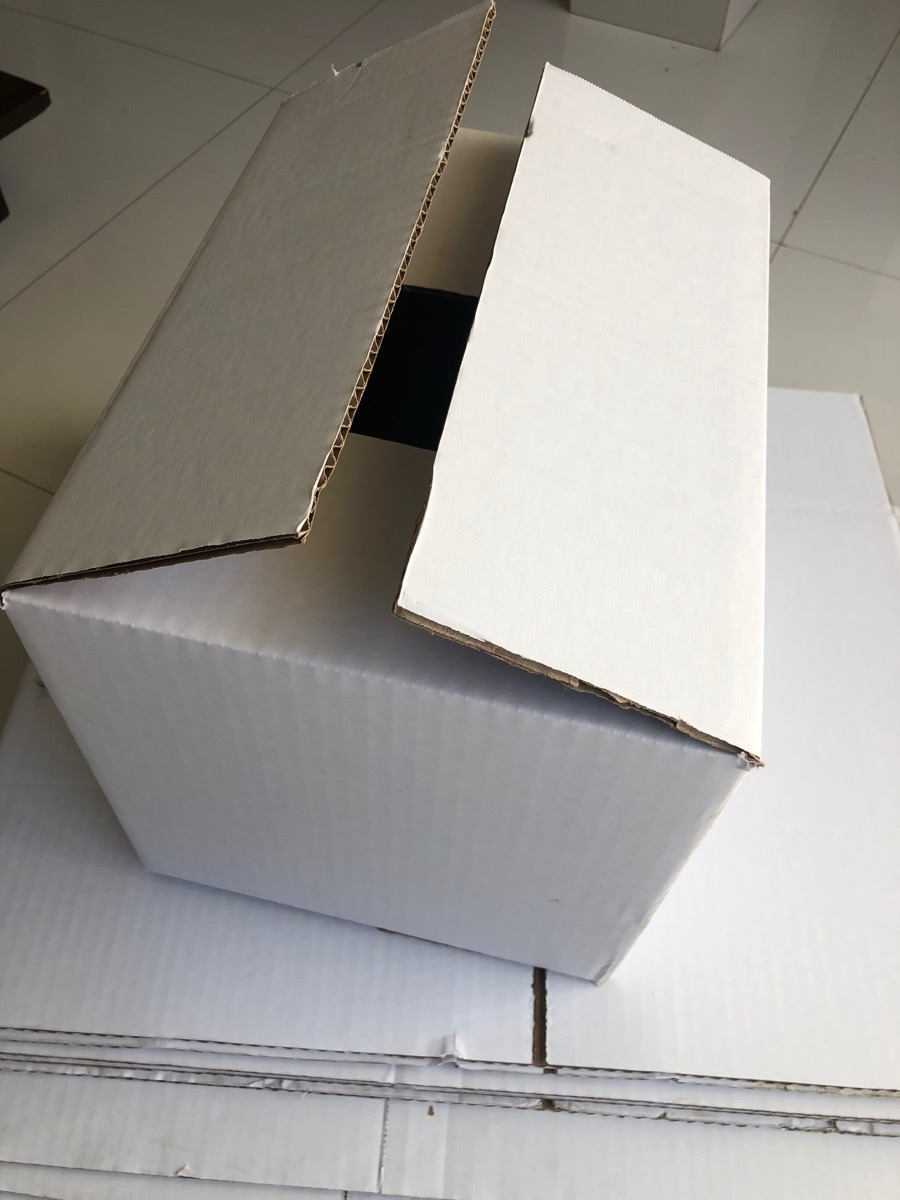 Cajas De Carton Corrugado Blancas Mercado Libre