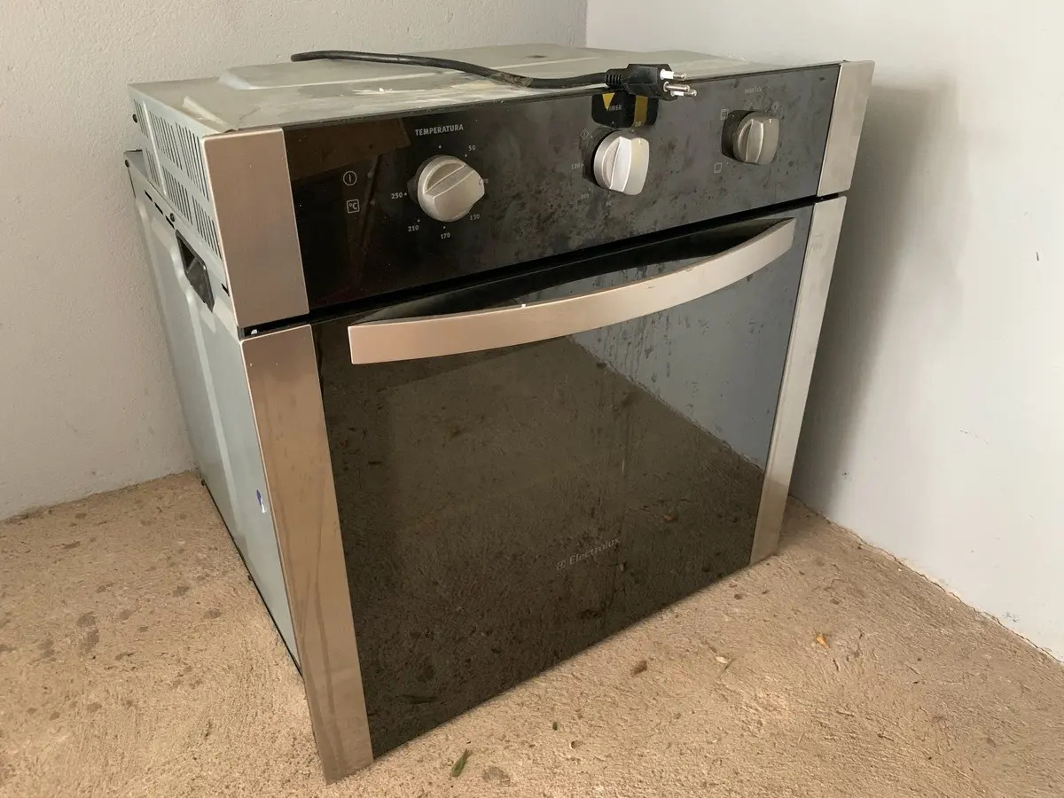 Forno Elétrico De Embutir Electrolux Oe7mx Inox 58 Litros Mercado Livre