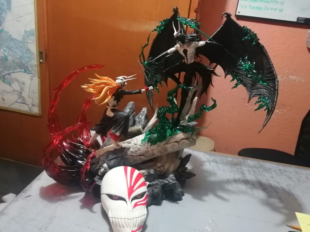 Resina Spirit Studio Ichigo Hollow Vs Ulquiorra Mercado Libre