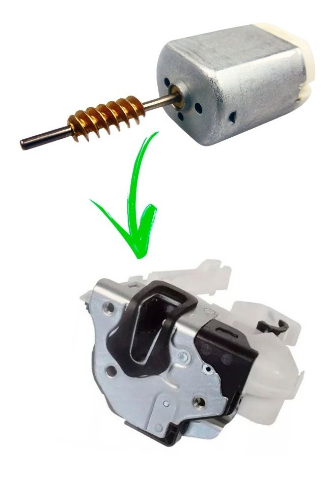 Motor Fechadura Trava Eletrica Gol G5 2012 12v Mercado Livre