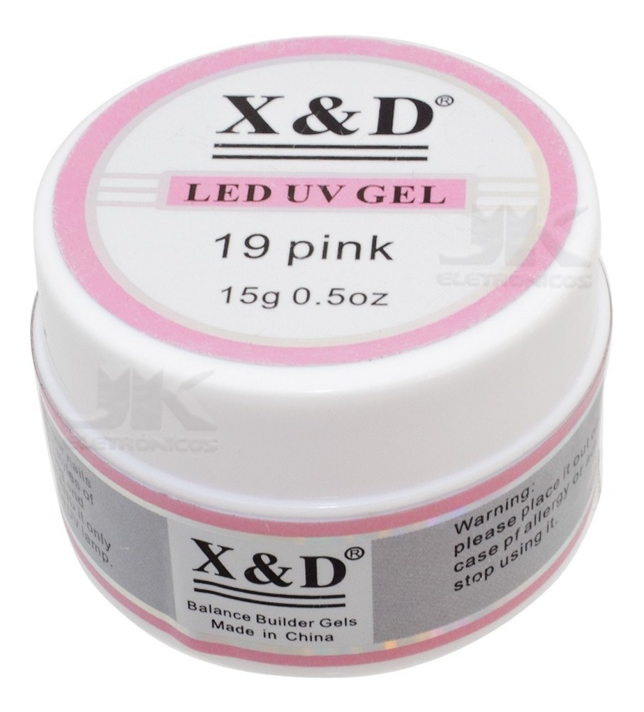 Gel Xed Alongamento Unha 15gr Led Uv Acrigel Original Cores Mercado Livre