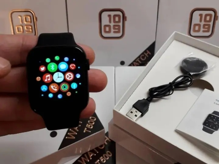 Reloj Smartwatch T500 Android iPhone (serie 5 Apple Watch) Mercado Libre