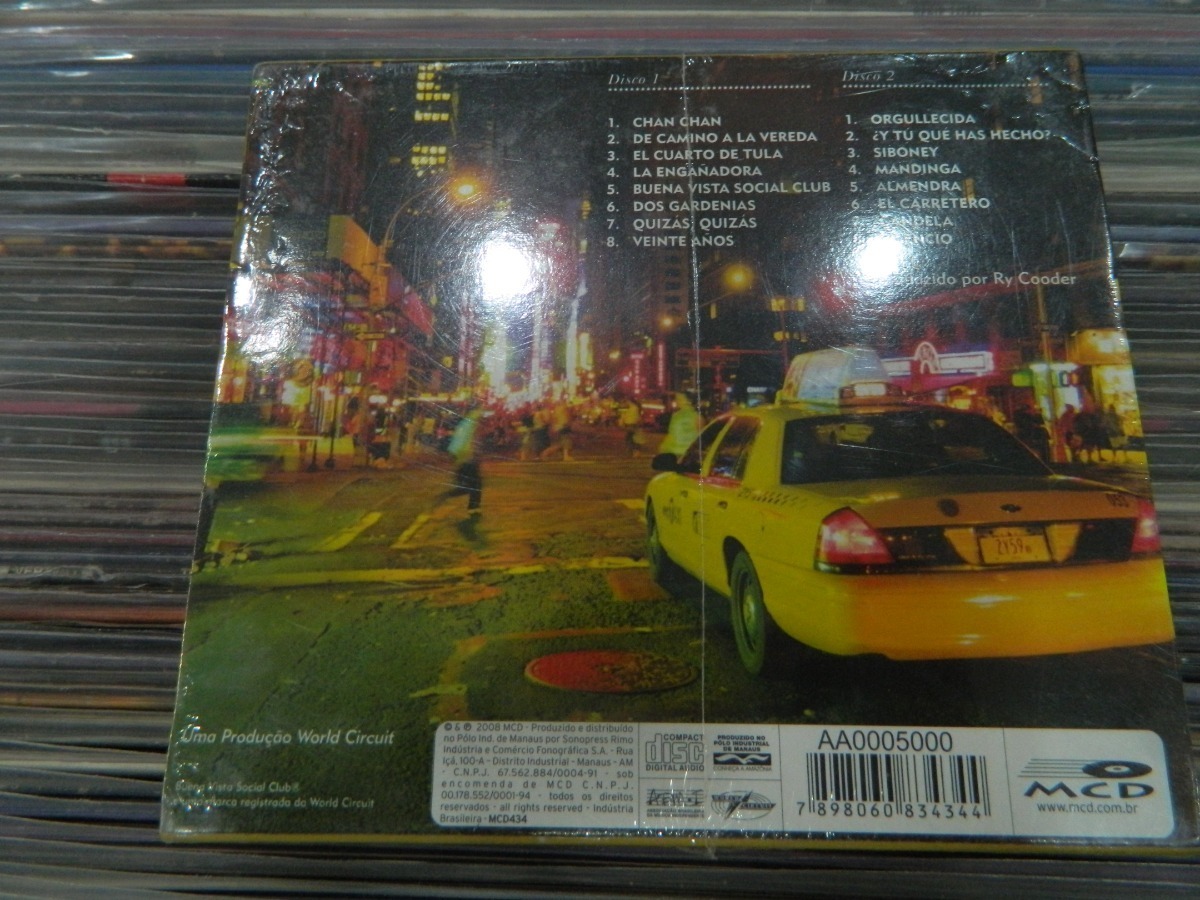 Cd Buena Vista Social Club At Carnegie Hall* Novo Mercado Livre