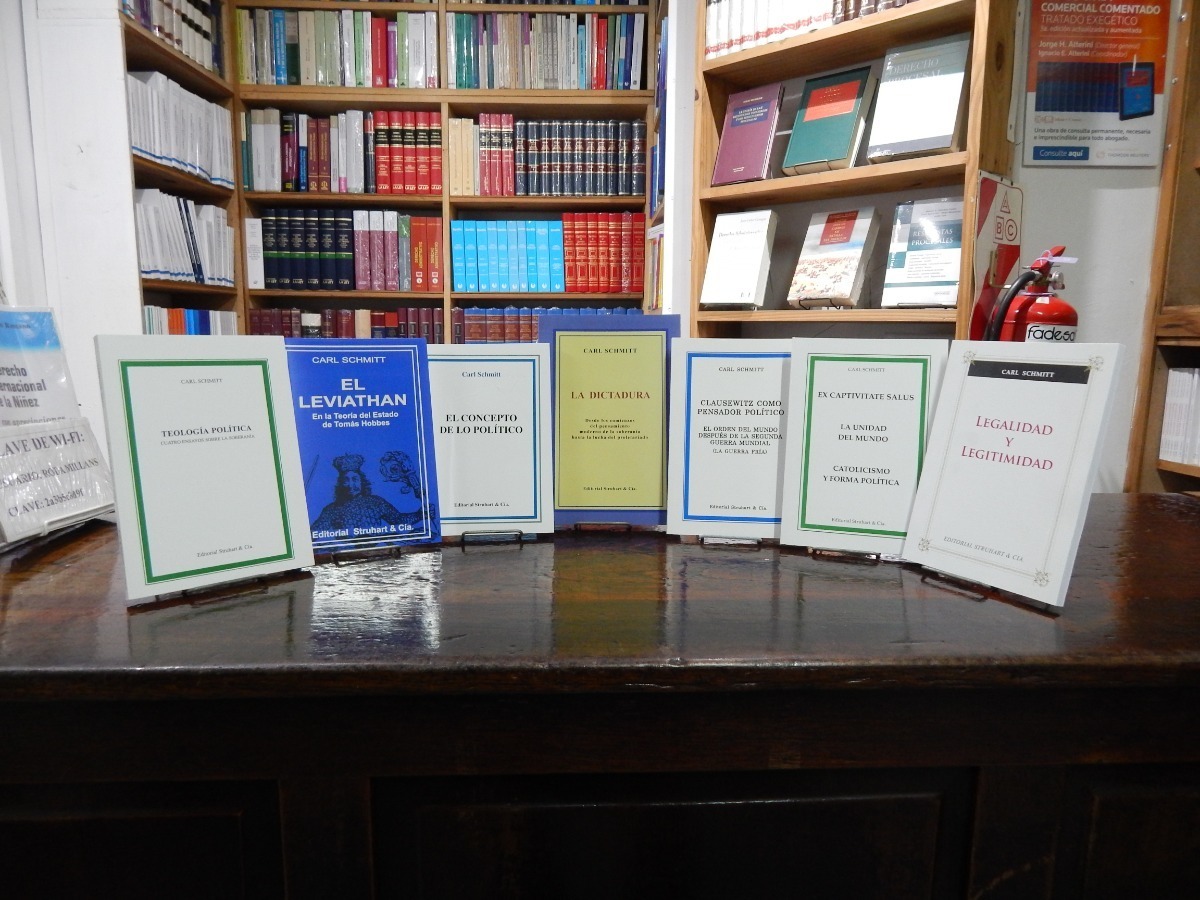Carl Schmitt Sus Obras Destacadas 7 Libros Mercado Libre