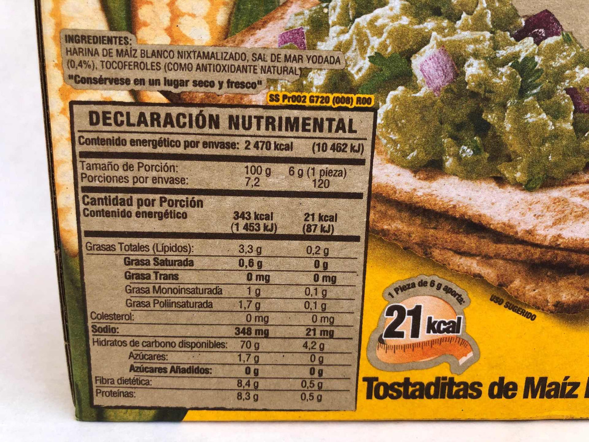 Salmas Sanissimo Tostaditas Horneadas 40 Pack Cont Net 720g