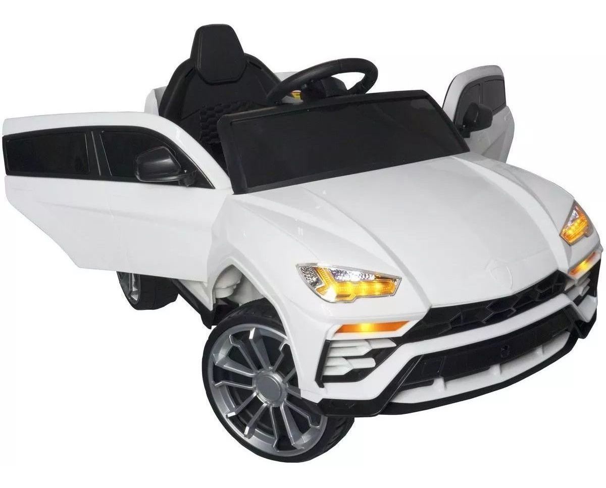 Mini Carro Criança Branco Elétrico Infantil Controle Menina Mercado Livre