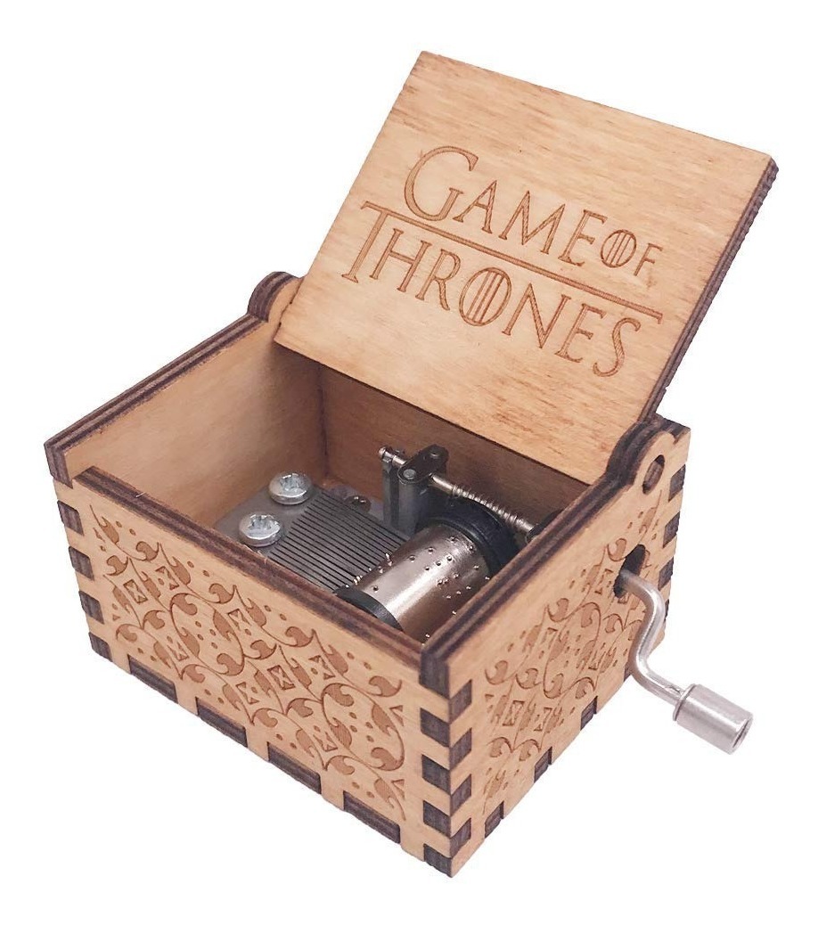 Caja Musical Game Of Thrones Juego De Tronos Madera