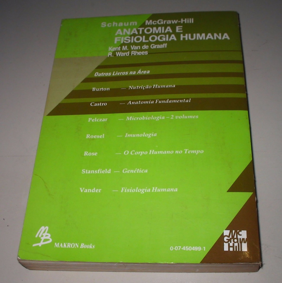 Anatomia E Fisiologia Humana Kent M. Van De Graaff Rhees