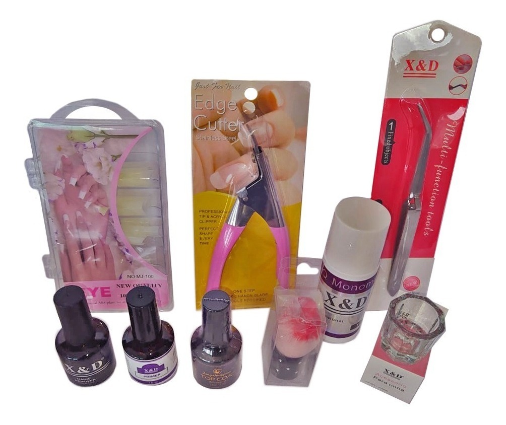 Kit Unha Gel Fibra Porcelana Barato Com Cabine Parcelamento sem juros
