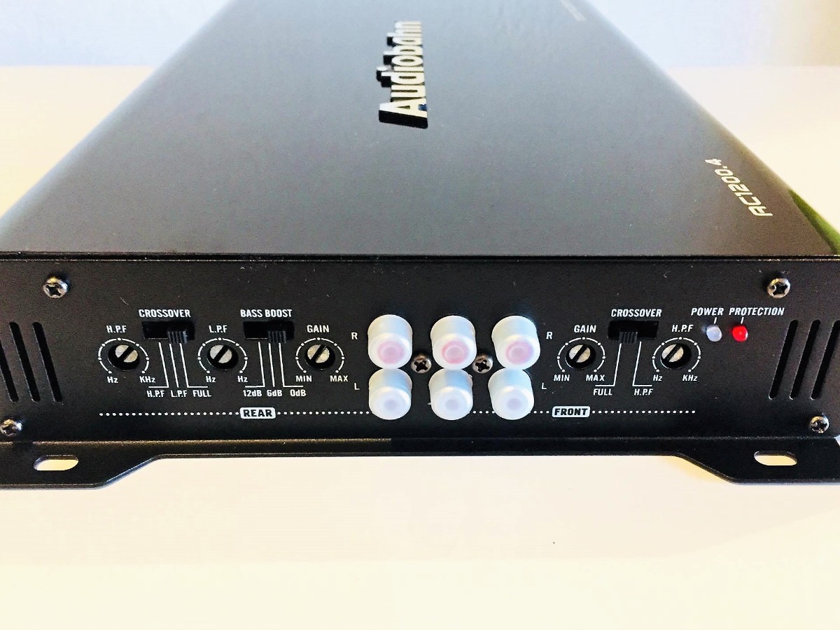Amplificador Audiobahn De 4 Canales 2400w Mod. Ac1200.4 GRUPO MARTIÑON