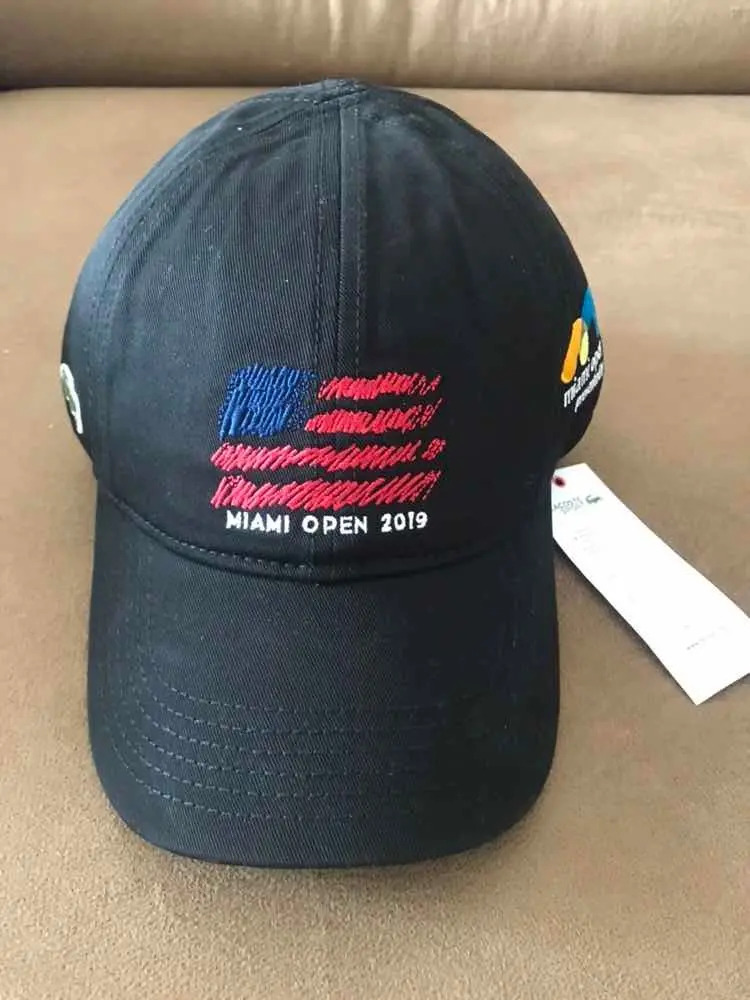 Boné Lacoste Original Miami Open 2019 Mercado Livre
