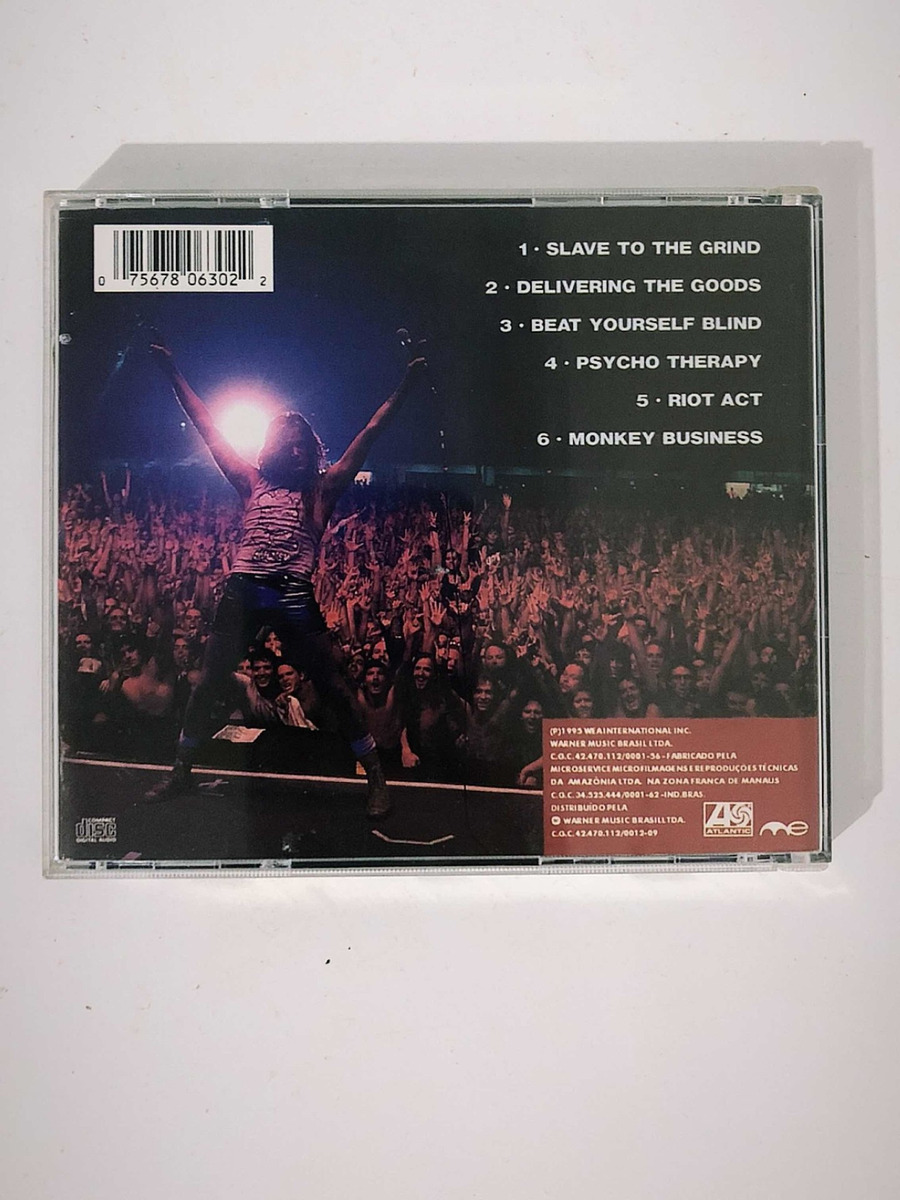 Skid Row Subhuman Beings On Tour (1995) Cd Novo Original Mercado Livre