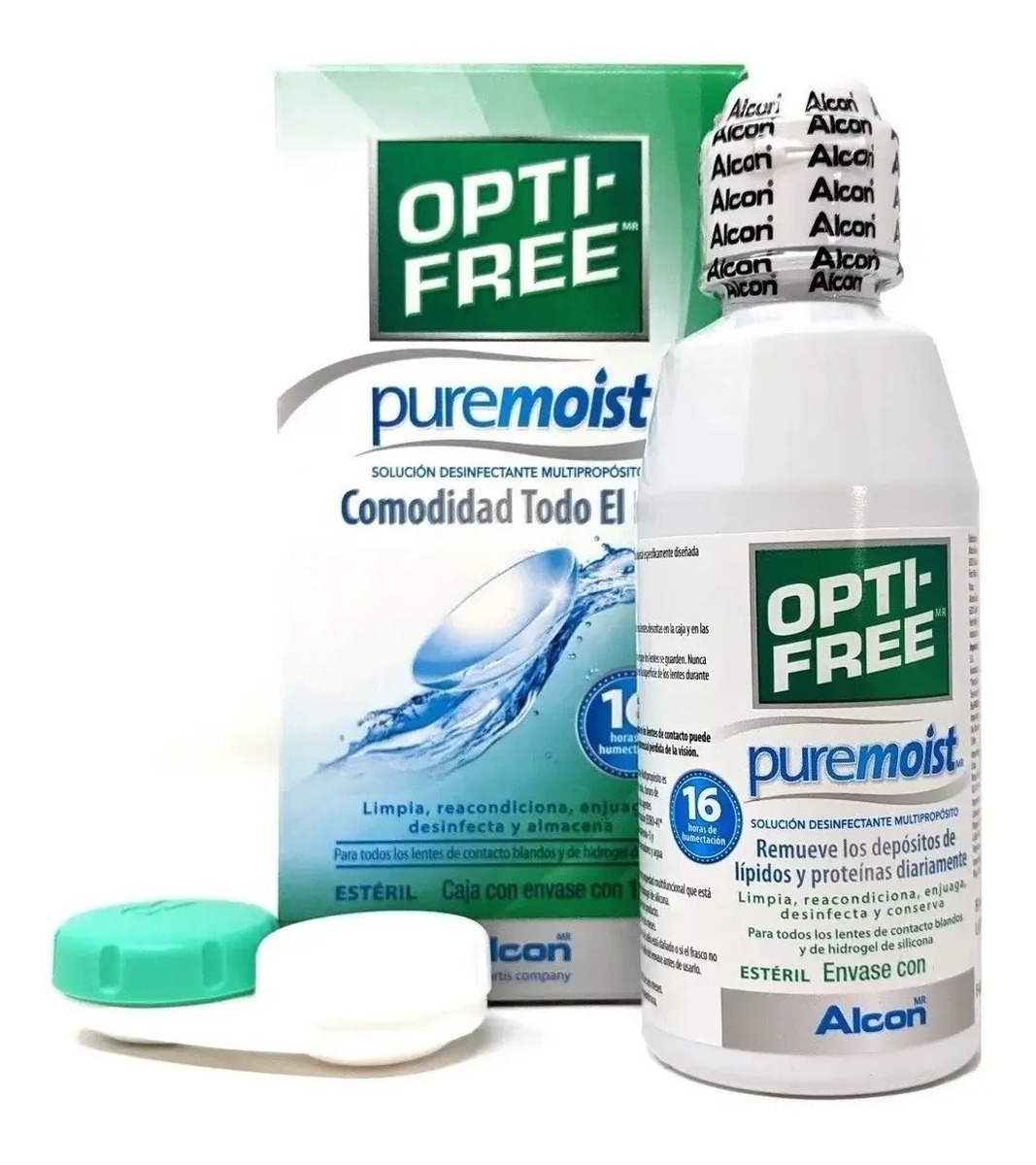 Opti Free Puremoist Solución Para Lentes De Contacto 300 Ml MercadoLibre