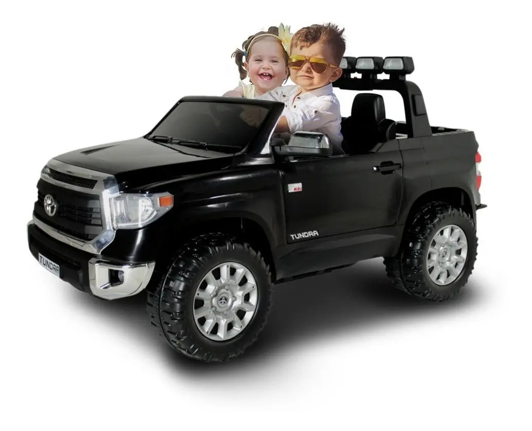 Carrinho Elétrico Infantil Toyota Tundra Jj2255 Preto 24v Mercado Livre