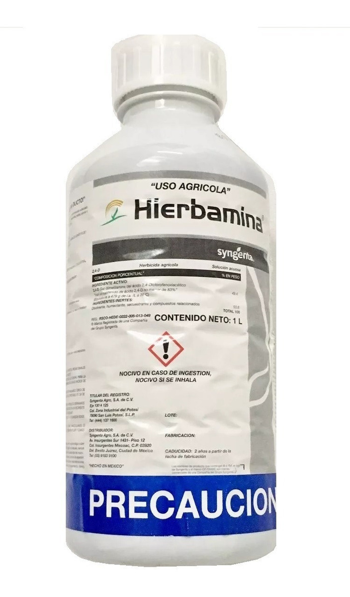 Hierbamina 950ml Mata Maleza Hierba Mercado Libre