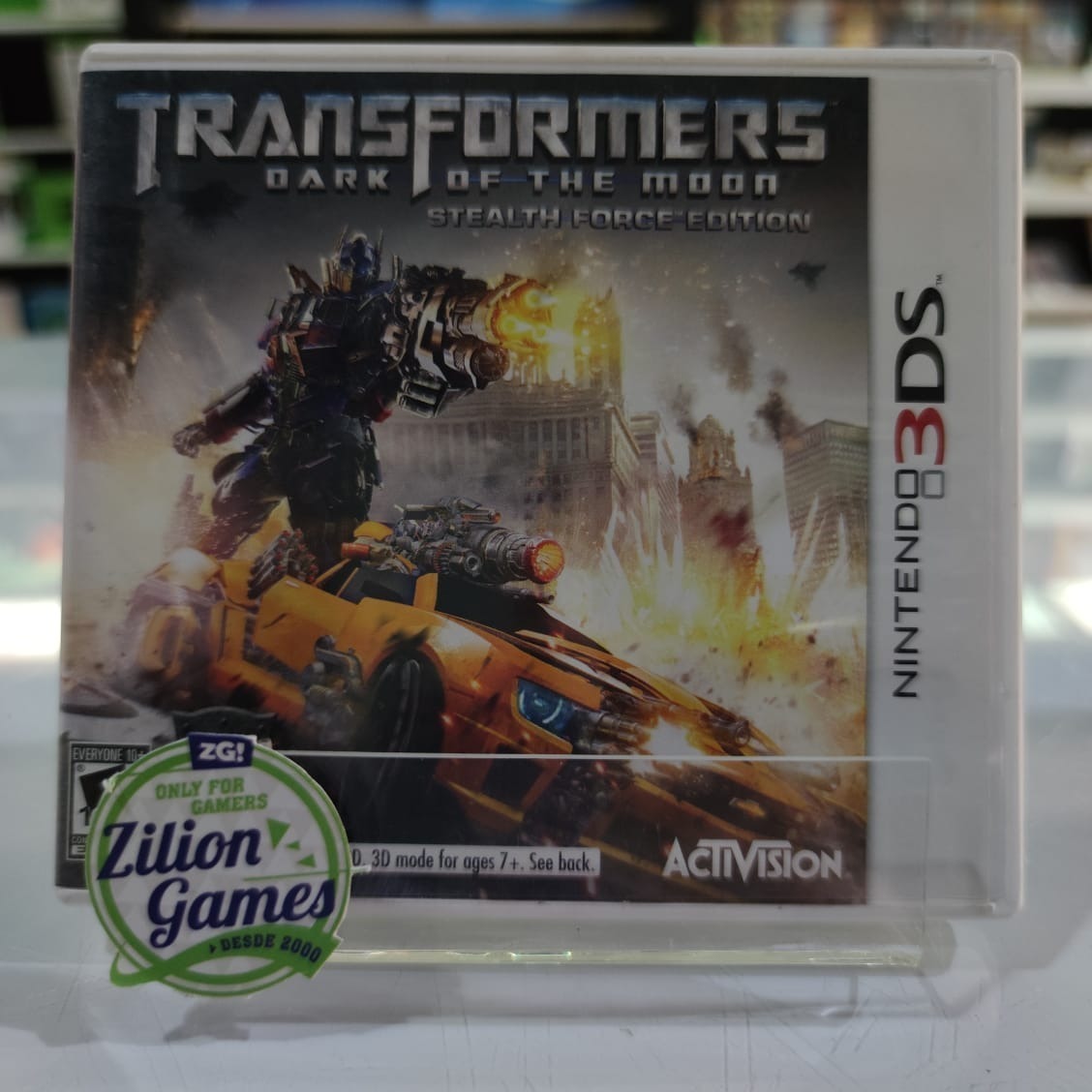 Transformers Dark Of The Moon Nintendo 3ds Completo Parcelamento