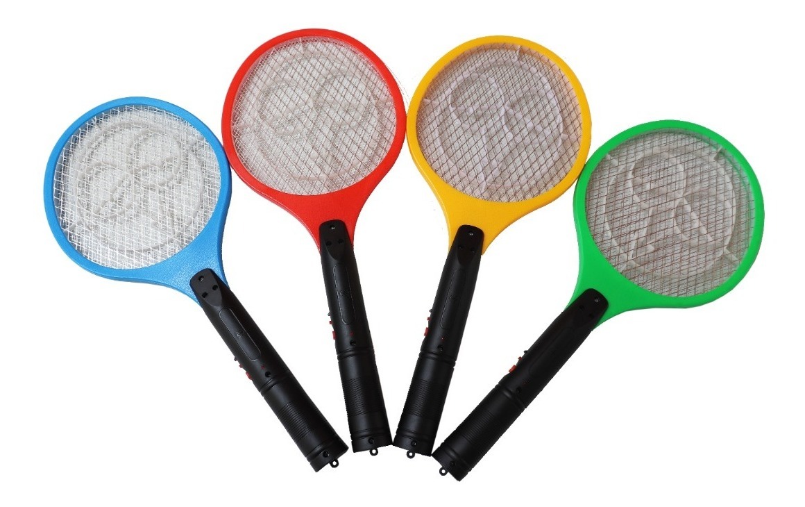 Kit 2 Raquete Elétrica Mata Mosquito Recarregável Bivolt Mercado Livre
