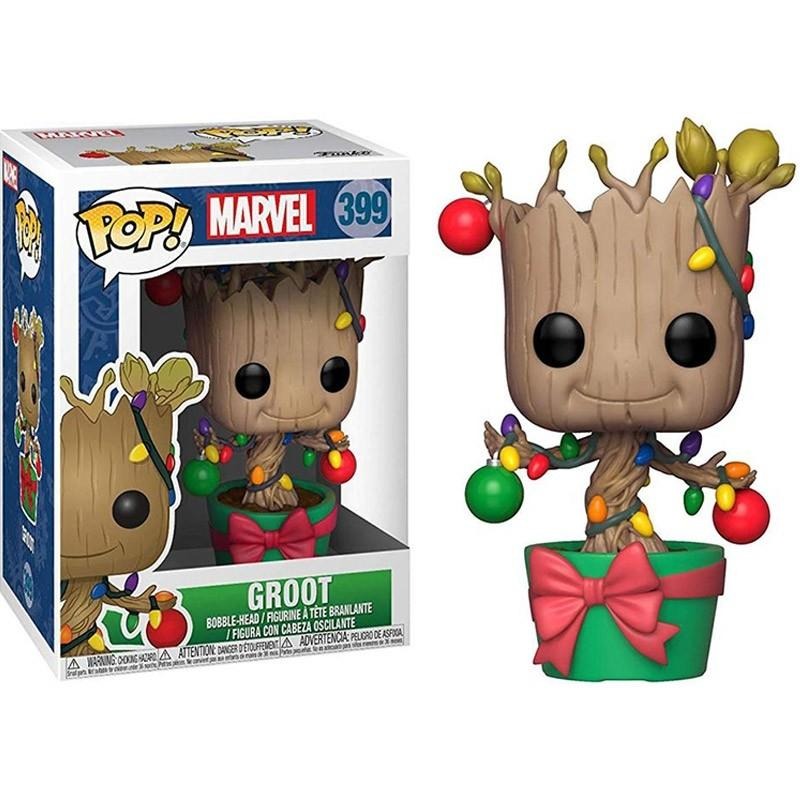Funko Pop Marvel Groot Holiday 399 Novo 100 Original