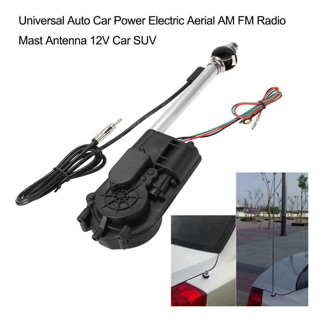 Antena Elétrica Automotiva Universal Carros Novos / Antigos Mercado Livre