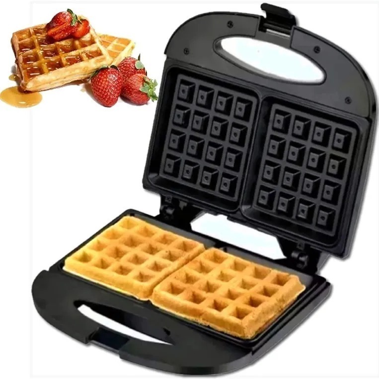 Waflera Electrica Antiadherente Fabrica Wafles Tostadora !! Mercado Libre