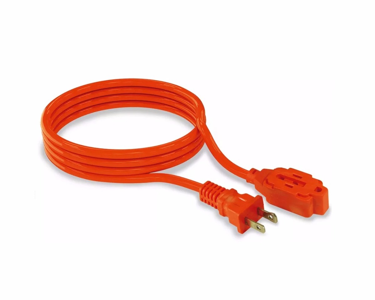 Extensión Eléctrica Master 5m 3 Contactos naranja Meses sin intereses