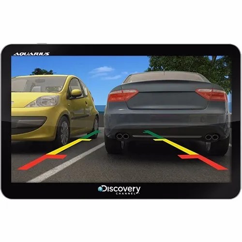 Gps Automotivo Aquarius Discovery 7.0 Com Câmera De Ré E Tv Frete grátis